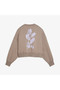 X Hyrox Heavyweight Crew Women's Beige Sweatshirt - 5