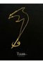 Complete Steel Spiritual Elif Vav Pendant Gold Color Unisex Necklace - 2