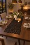 Lace-Look Runner for Everyday & Special Occasions – Stylish Addition for Dining Table, Nightstand, Coffee Table & Display Cabinet