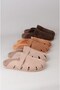 Seç 4204 Genuine Leather Men's Slippers Tan Suede - 7
