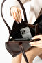 Baguette Form Women's Shoulder Bag - 4