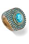 Pave Octavia Ring, Stylish Design with Brilliant Stone - 2