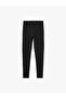Slim Fit Sports Leggings with High Waist Stitching Detail - 3