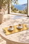 Cascade Large 45X23 cm 304 Stainless Steel Rectangular Serving Tray - 3