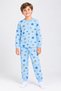Space Pattern Children's Pajama Set 7-9 Years