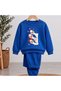 Team Sweatshirt Duckheartcandyprinted Girls Boys Crew Neck Sweatshirt