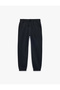 Three-Threaded, Ruffled, Pocketed, Tie-Waist Sweatpants - 2