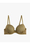 Supportive Extra Padded Floral Lace Bra