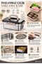 4 Pieces 1000 ml Stainless Steel Food Fruit Meat Refrigerator Nutrition Storage Container Mt320-4 - 6