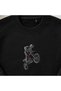 Motocross Jump Mx Bike Embroidered Crew Neck Sweatshirt Unisex