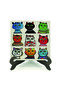 Cats Printed Wooden Tabletop 10X10 Krg-166 - 2