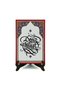 Name Can Be Written, Magic Pattern Printed Wooden Desk Stand with Belt - 2