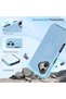 حافظة ZTOFERA لهاتف iPhone 15 مناسبة لـ MagSafe، بنمط نقاط - أزرق داكن - 4