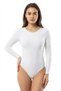 Women's Black Snap Fastener Long Sleeve Premium Stretch Bodysuit - 3-Piece Advantage Package Vr.Kt.3.61.83.001 - 2