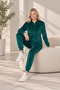 Ptrol Exclusive Velvet Hooded Zipper Pajama Set