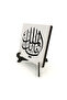 Ya malik-al-mulk, the property belongs to allah. printed wooden tabletop 10x10 1h-yamalikelmulk