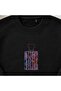 Floral Perfume Bottle Embroidered Crew Neck Sweatshirt Unisex