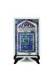 Kaaba Illustration Iznik Tile Pattern Printed Wooden Tabletop 10X15 5G-Çinirpc11 - 2