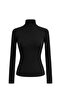 Women's Turtleneck Long Sleeve Slim Fit Basic Blouse - 6