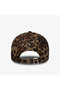 Unisex Brown Wmns Cozy Leopard 9Forty Neyvan Hat - 3