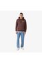 Hooded Men's Brown Sweatshirt - 2