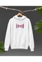 Be Not Afraid Anime Inspired Oversize Hoodie Pink Winged Graphic Print - 2