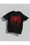 Spider-Man Anime Printed Oversize T-Shirt Unisex Black White