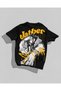 Gachiakuta Rudo Anime Printed Oversize Black and White T-Shirt