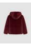 Esvab • Modern & Stylish Hooded Girls' Faux Fur Coat - 3
