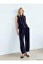 Esvab • Modern & Distinctive Women's Plain Vest with Decorative Buttons - 2