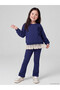Lace Detailed Girls' Set for Style Enthusiasts from Uzg Store