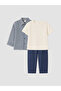 Esvab • Modern & Distinctive 3-Piece Baby Boy Gabardine Suit