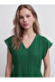 Esvab • Modern & Distinctive V Placketed Flared Dress