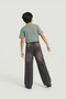 Boys' Jeans - Brown - 2