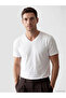 Esvab • Modern & Distinctive V Planting Combed Cotton Men's T-Shirt