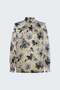 Floral Patterned Blouse - Blue - 3