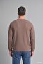 Relaxed Fit Crew Neck Basic Knit Sweater G6422Ax26Au - 5