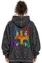 Kiss Rock Metal Music Band Printed Unisex Oversize Washable Hoodie Sweatshirt - 3