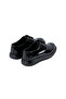 Eva Sole Comfortable Lace-Up Patent Leather Smart Casual Shoes - 4