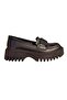 N-2751 Genuine Leather Women's Moccasin Loafer Shoes - 3