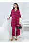 Pink Printed Cotton Ethnic Tunic and Trousers Co-Ords