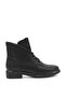 Haley.Z Black Women's Flat Boots