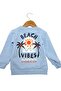 Baby Boy 1-2-3-4 Years Seasonal Thin Cotton Compact Top and Bottom Tracksuit Set, Back Printed - 6