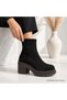 N-2754 Genuine Suede Leather Women's Moccasin Daily Boots
