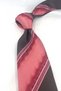 Rose Dried Mink Line Pattern Italian Silk Tie İk2588 - 2