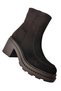 N-2754 Genuine Suede Leather Women's Moccasin Daily Boots - 3