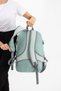 Unisex, Ultra Light, Multi-Pocket, Backpack Mint Green Model: (Vnt-3C) - 3