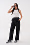 Wide-Leg Three-Yarn Pants - 3