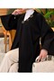 Collar Brooch Detailed Long Knitwear Cardigan - 5