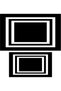 Digital Printed Non-Slip Base Set of 2 Bath Mats Non-Slip Base Toilet Set - 2